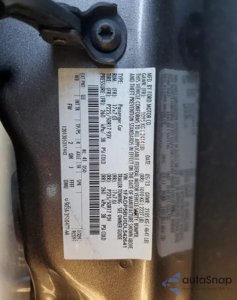 2013 Ford C-Max Sel from USA, damaged, VIN 1FADP5BU0DL542641